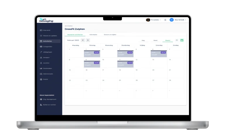 Sportaanbod dashboard Heerenveen | YnBeweging