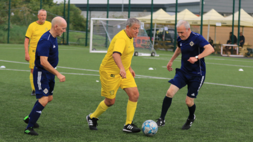 Oldstars voetbal Heerenveen